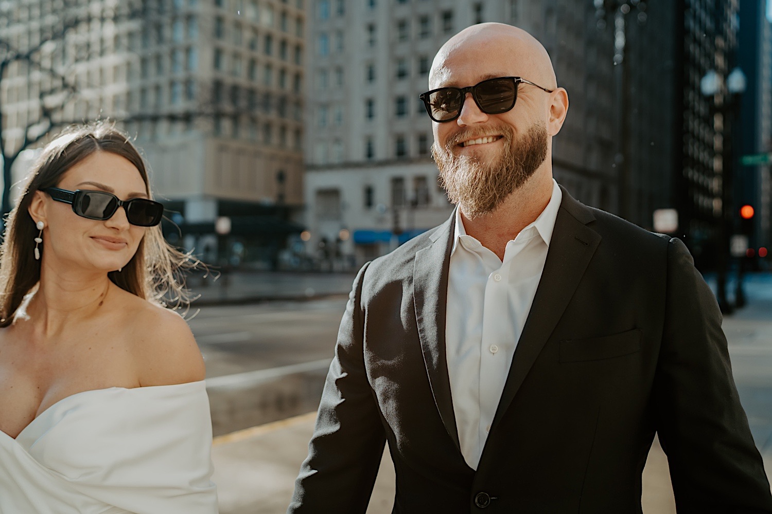 Chic Elopement at Chicago's City Hall | Michelle & PJ - Shelby Jane ...